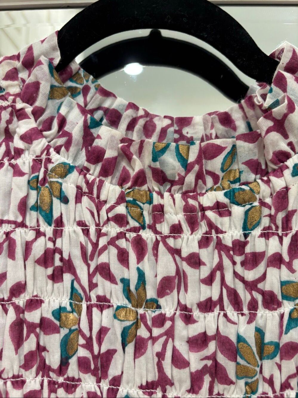 Oliphant XL smocked maxi dress - Picture 5 of 6